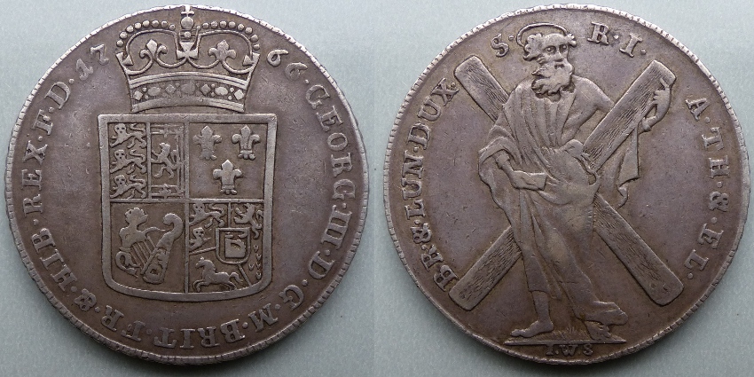 Brunswick-Luneburg, George III 1766 thaler